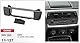 CARAV 11-127-4-7 Radioblende Car 1-DIN in Dash Installation kit Set for BMW Z4 (E85) 2003-2009 + ISO and Antenna Adapter Cable