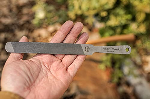 1844 Helko Werk Germany Dual Sided Axe Sharpening File - Axe Sharpener Metal File Single-Cut And Cross-Cut Hand File (Compact File #22101) #TOP4