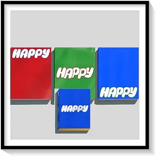 Jin - Solo Album [ Happy ] 韓国盤 (6) 4種 SET (STANDARD 3種 + Weverse Albums ver.)) [並行輸入品]