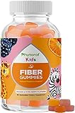 Natural Prebiotic Fiber Gummies for Kids - Chicory Root Fiber Gummy Vitamins for Kids Constipation...