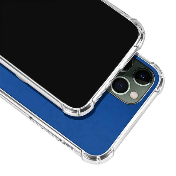 Skinit Clear Phone Case Compatible with iPhone 11 Pro Max - Officially Licensed NFL Los Angeles Rams Distressed Design