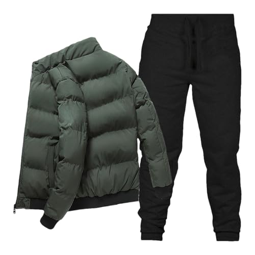 Ensemble de survêtement haut de gamme Momuk veste coton doux et pantalon de jogging pour homme
