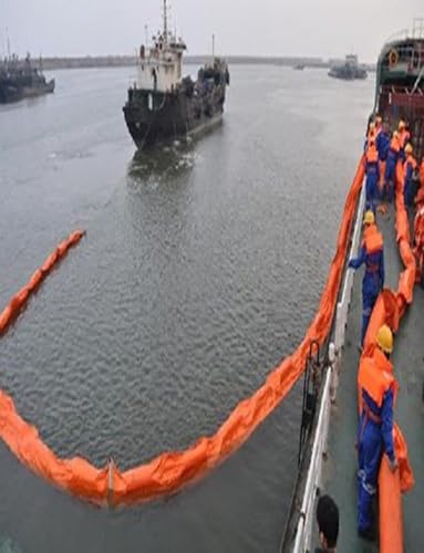 Barrage flottant de confinement hydrocarbures PVC protection des étangs