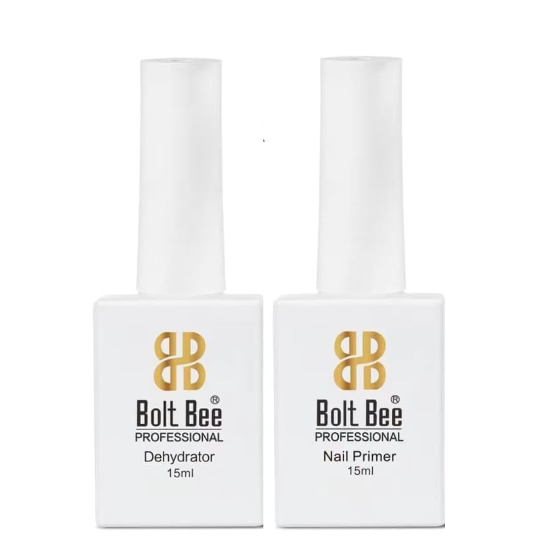 Bolt Bee Primer And Dehydrator professional Clear gel Nail Polish 15 ml (Air dry Primer And Dehydrator)-picture-31