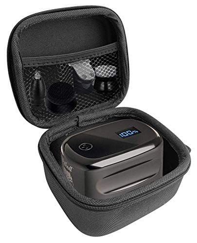 FitSand Hard Case Compatible for Shaver Pitbull Gold Pro Electic Bald Head and Face Wet or Dry Shaver