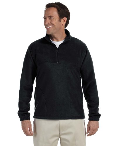 Men's Quarter Zip Midweight Fleece Pullover