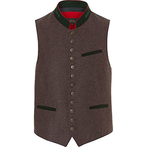 Preisvergleich Produktbild Wiesnkönig Herren Lodenweste Marc Volksfest Trachtenfest
