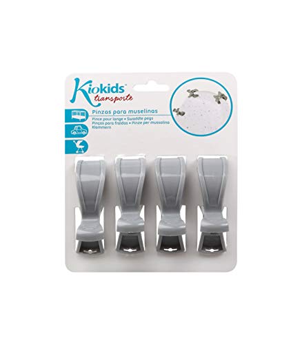 Kiokids Cart. Pinzas X4 - Pinza sujeta sabanas, unisex