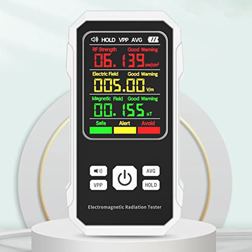 Detector de Radiación EMF Portátil con Alarma miniatura 6
