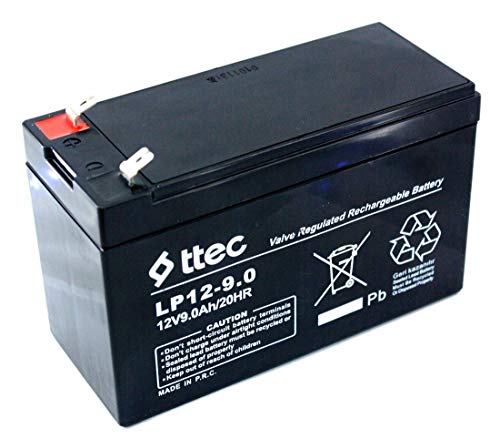 OTHER Ttec 12V 9Ah Batería seca sin mantenimiento