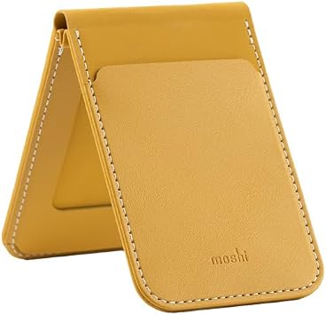 Moshi Magnetic Mirror Wallet Stand Mustard Yellow