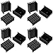12 PCS Aluminum Heat Sink 30 * 23 * 16MM Heatsink Cooler with 2-Pin for Mos Cooling TDA7294/L298 IC Electronic Components