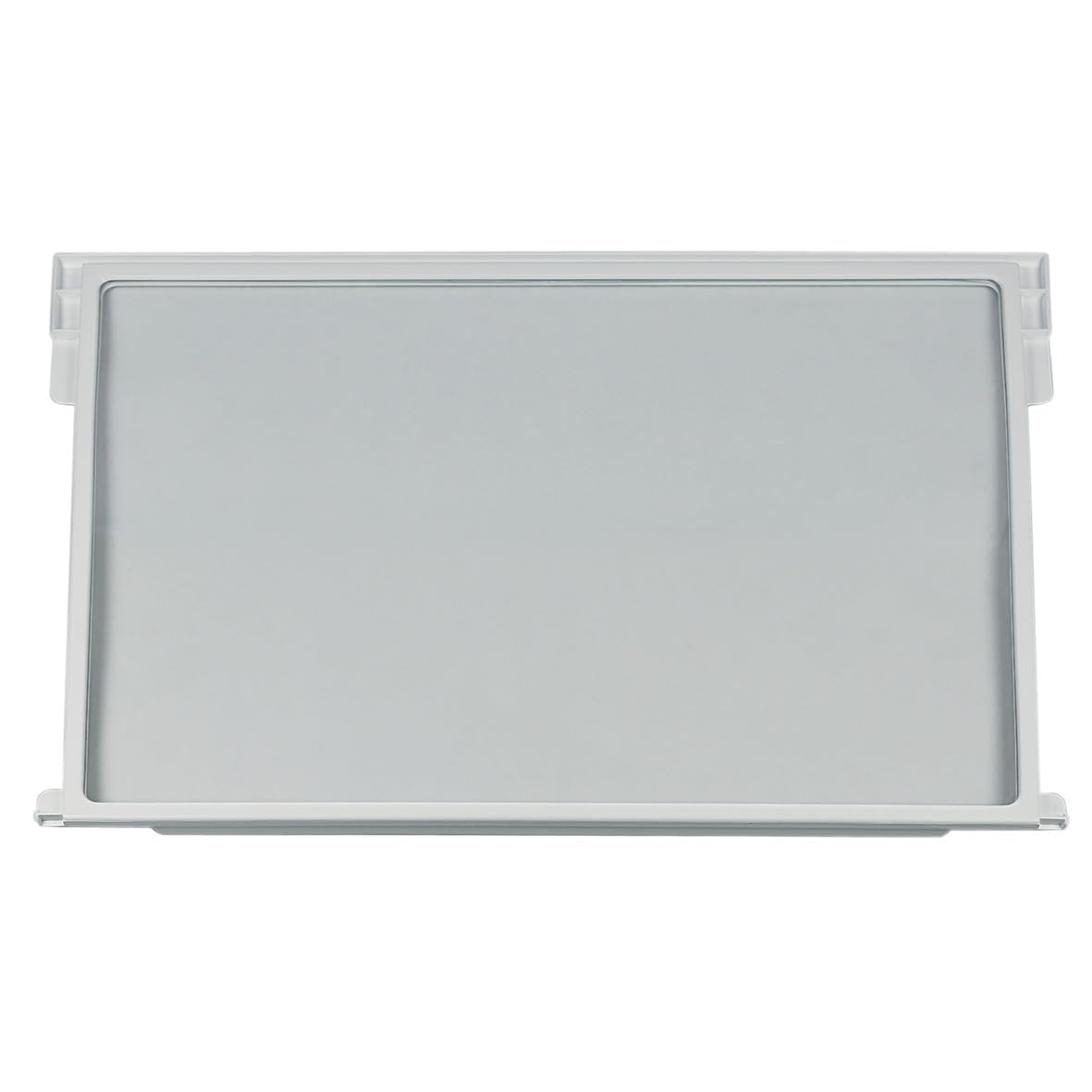 Gorenje 163336 ORIGINAL Glasplatte Scheibe Abdeckplatte Glasboden mit Halteleisten fürs Lebensmittelfach 465x300x7mm z.T. HZI2926 HZI2921 HS2226 HS1826 HI2226 HI1826 HI1526 G3000200 Kühlschrank