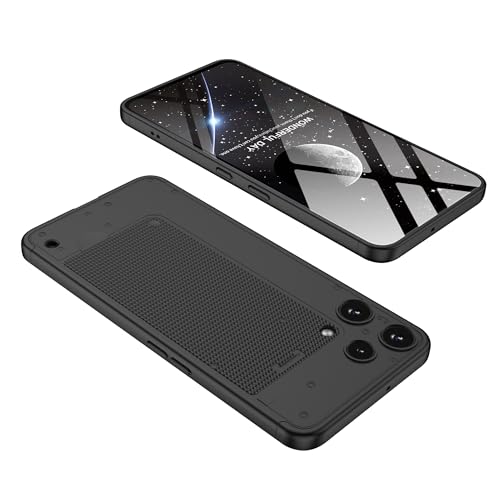 Image of Kapa Double Dip Full 360 Protection Back Case Cover for Nothing Phone 3A LITE (Black)