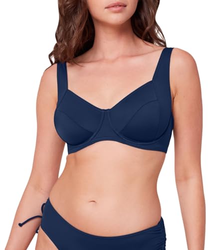 Triumph Damen Summer Mix & Match W 01 sd Bikini top, Marine, 40B