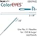 The Beadsmith ColorEYES Beading Needles, Size 11, 1 Pack (25 Needles), Blue Colored Tip for Easy Identification of Size, Use for Loom Weaving Bead Work, Off-Loom Stitch & Jewelry Making w/Seed Beads