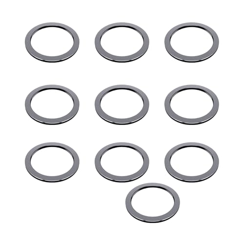 DEYING Pack of 10 spacers for Bike Thru alxe (15mm), Thickness 1mm