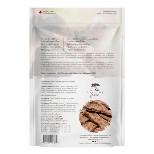 Caledon-Farms-Homestyle-Chicken-Jerky-741oz-Dog-Treats-All-Natural Caledon Farms Homestyle Chicken Jerky 741oz Dog Treats All Natural
