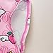 Little Girls Fashion Cartoon One-Piece Pink Swimsuit Hawaii Bathing Suits Beach Sport Swimwear Swimming Suit Cute Cat Pattern for Kids 8-9T