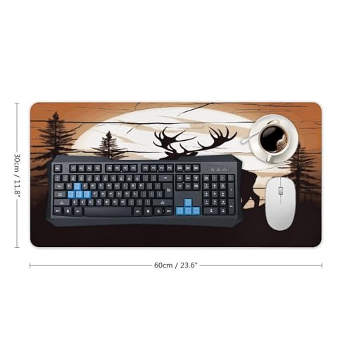 Pad Mouse Grande Antideslizante de Goma 30x60cm miniatura 2