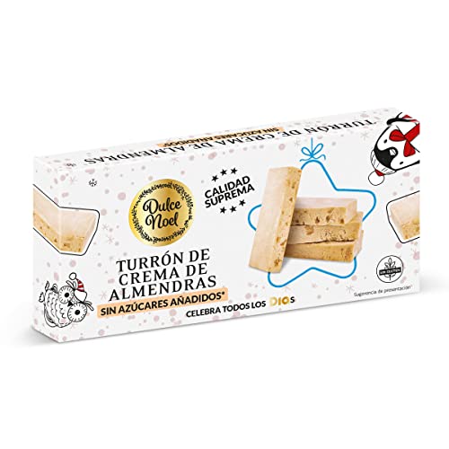 DIA DULCE NOEL turrón de crema de almendras sin azúcar estuche 150 gr