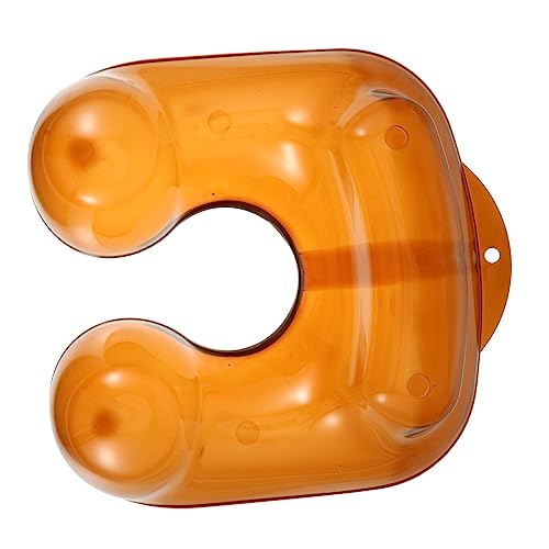 TOVINANNA Hair Perm Protector Stylist Tray Hair Coloring Tray Hairdressing Neck Support Waterproof Pvc Material