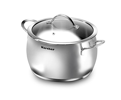 Karcher Set di Pentole Lara, Include Coperchi in
