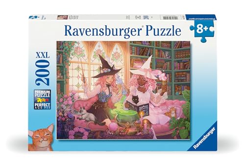 Puzzle 200 pièces : Bibliothèque enchantée Ravensburger France - vue 3