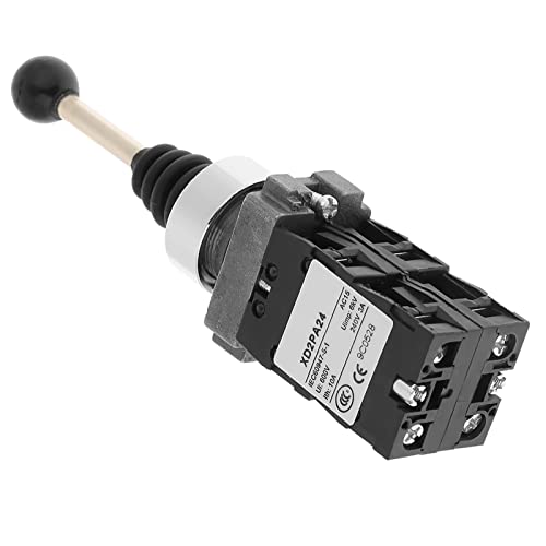 4 Position Magnetic Return Starter Replacement Joystick Control Joystick Switch Black Spring Return Switch for Home Industry