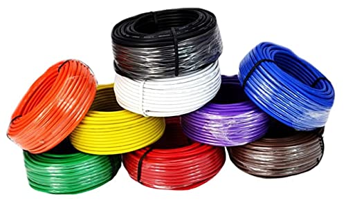 Ashok Electric House Wire for Industrial & Domestic Use | Home Electric Wires | 2.5 MM, 90 Meter (1.5mm, Yellow) (2.5mm, Black)