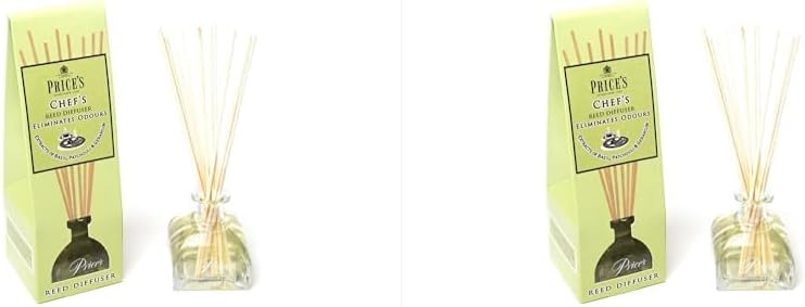 Price's Candles RD300416S Chef's Reed Diffuser, Multicolor, Refill (Pack of 2)