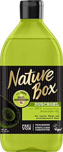 Preisvergleich Produktbild Nature Box Duschgel Avocado-Öl, 6er Pack (6 x 385 ml)