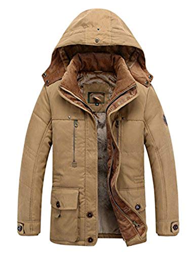 Lentta Men's Military Parka Jacket 