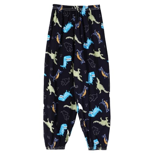 JEYPINMI Toddler Boys Girls Elastic Basic Harem Long Pants Casual Bloomers Summer Printed Soft Trousers3