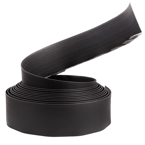 Lawn Garden Edging Border 32ft | 10m with Heavy-Duty Ground Stakes 10CM High Flexible Flower Bed Edge and Reinforced Plastic Pegs, Professional Landscape Dividers, Weather Resistant (Black) - 2