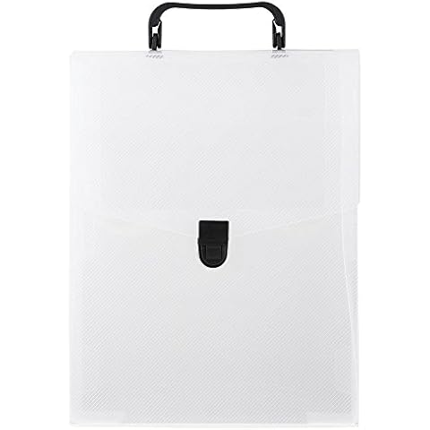 JAM Paper Clear Vertical Briefcase Cover
