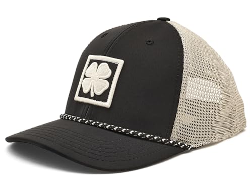 Black Clover Unisex Granite 2 Adjustable Hat Black/Silver Mesh One Size