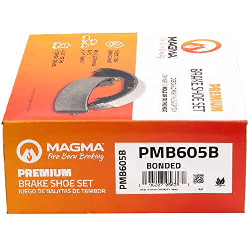 Image of Magma Premium PMB605B Bonded Shoes, Rear