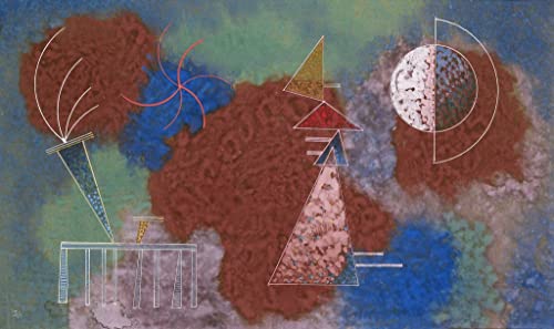 Toile Taches sur les riches Kandinsky pour sublimer le mur de votre salon