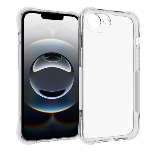 Image of Compatible for [ iPhone 16e ] Bumper Back Case Cover for [ iPhone 16e ] - Transparent