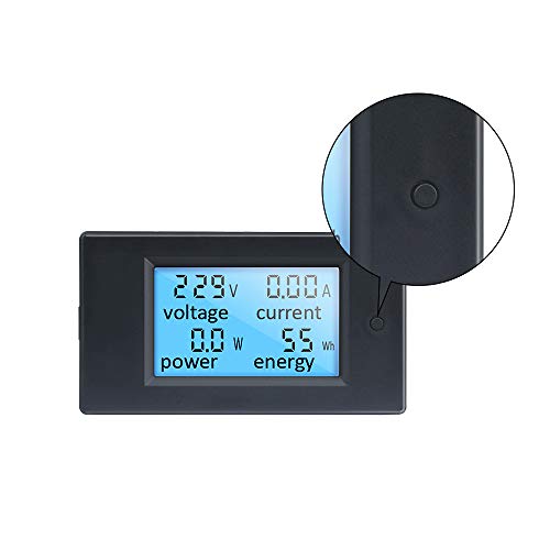 KETOTEK Ampèremeter Voltmeter Digitale Spanningsmeter Krachtmeter Vermogensmeter AC 80-260V 20A Energietester Energie… - Image 4