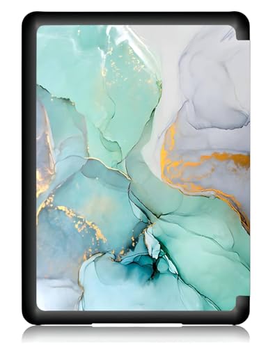 Image of ProElite Case Cover for Kindle Scribe 10.2 inch Case, Slim Smart Flip case Cover for Amazon Kindle Scribe 10.2 inch with Pen Holder, Marble Green