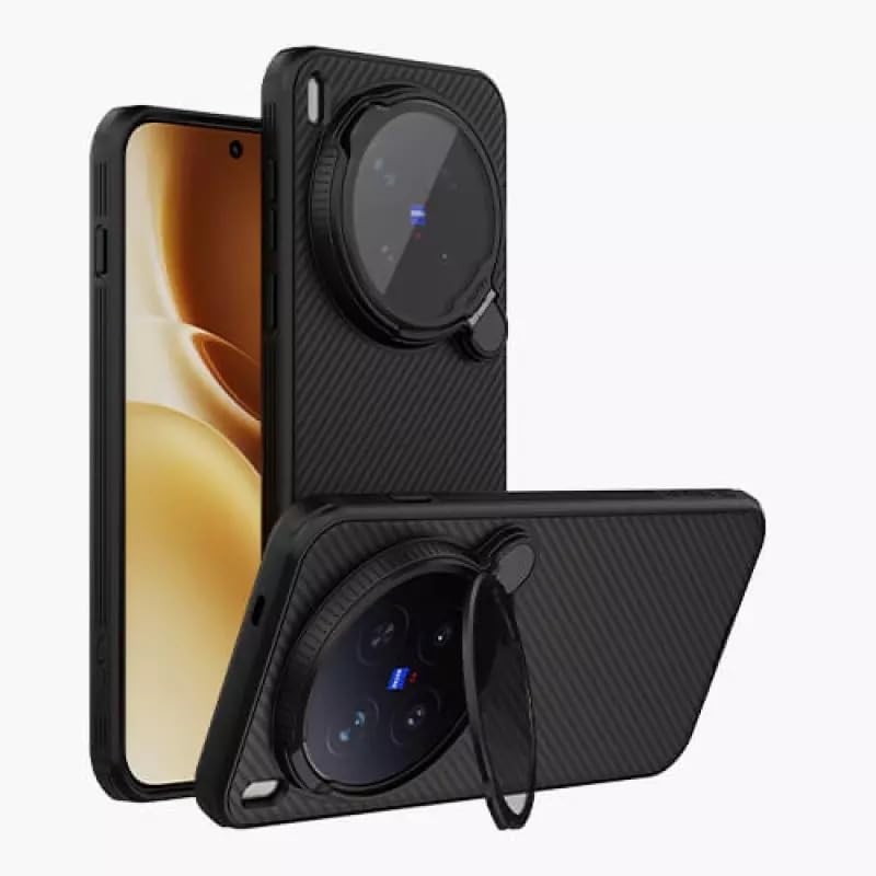 Image of Nillkin Camshield Prop Magnetic Camera Protective Backcover case for (Black, Vivo X300 Pro)