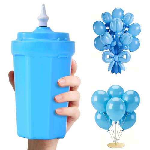 Portable Balloon Pump Electric, Rechargeable Cordless Balloon Pump Inflator for