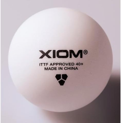 40+ Three Star Plastic Poly Table Tennis Ball - 3 Pack