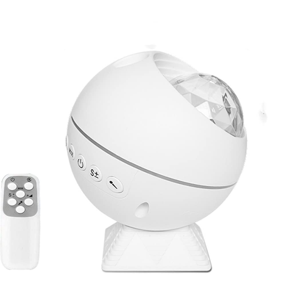 ADITAM Luces de proyector Star Sky Moon Lights Galaxy Ocean Lámpara de proyección Dormitorio Night Light Remote Double The Comfort