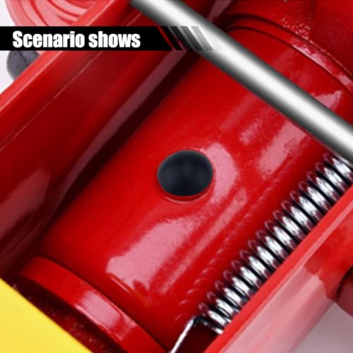 Image of Bottle Jack Floor Jack Oil Filler Plug, 8mm Flat-Head Rubber Hydraulic Filler Bung for Oil Reservoir Hole, Horizontal Jack Hydraulic Top Pressure Rod for Oil Reservoir (12PCS)
