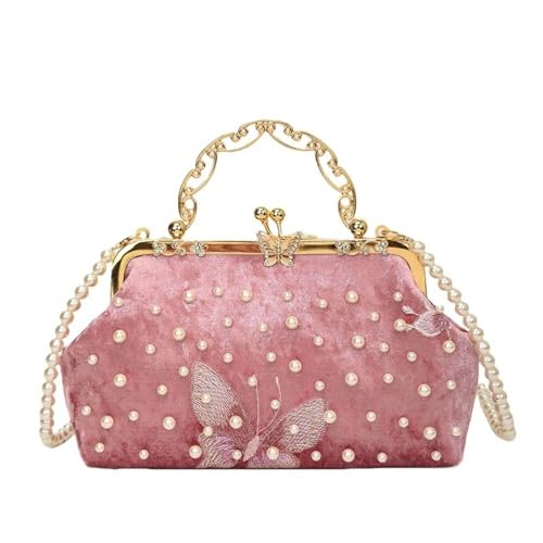 Bolso Tote Mariposa de Perlas para Mujer miniatura 1