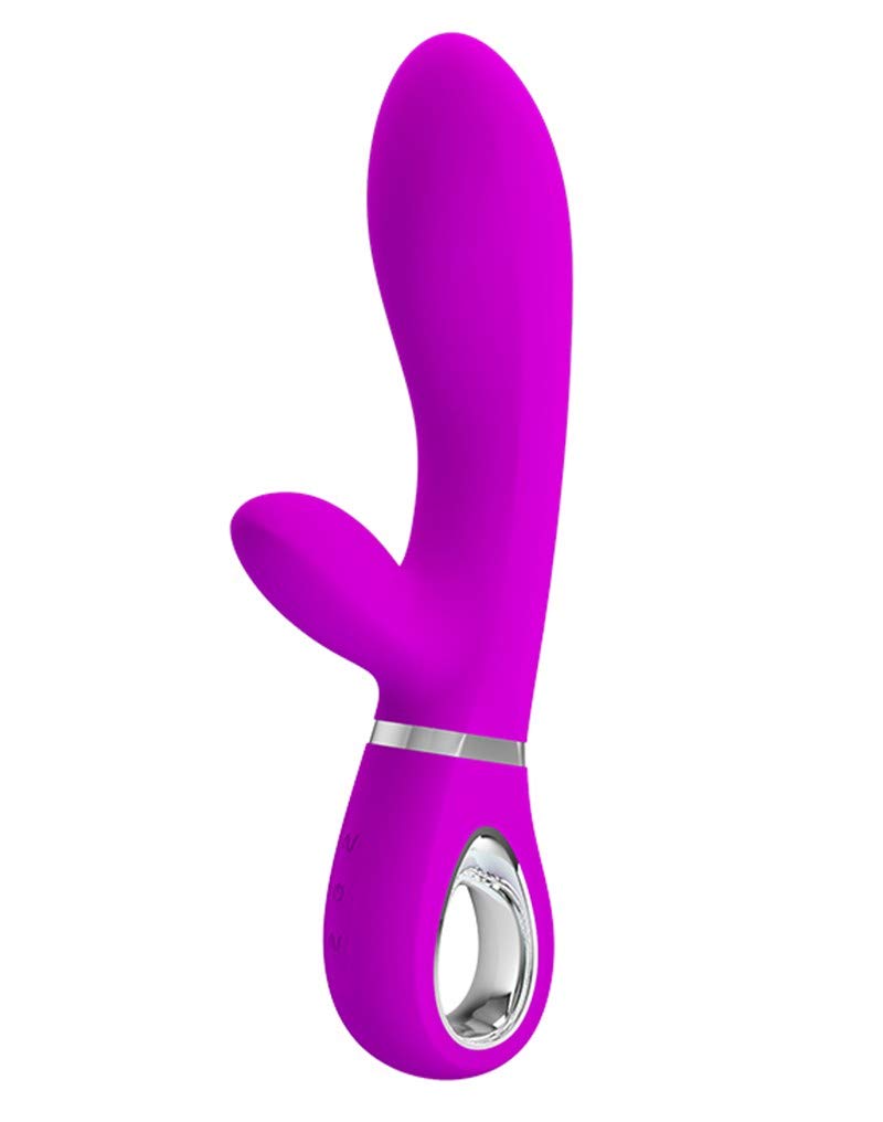 Pretty Love Thomas - Rabbit Vibrator Rose Profond Ø 4 x 20,5 cm