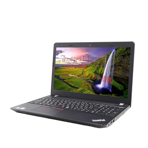 【整備済み品】 【 大画面15インチ+ テンキー付 office搭載】 LENOVO ノートパソコン E570 Core i5-7世代 メモリ8GB 高速SSD 《DVDドライブ/内蔵カメラ/10キー/》 (整備済み品) (SSD 256GB)
